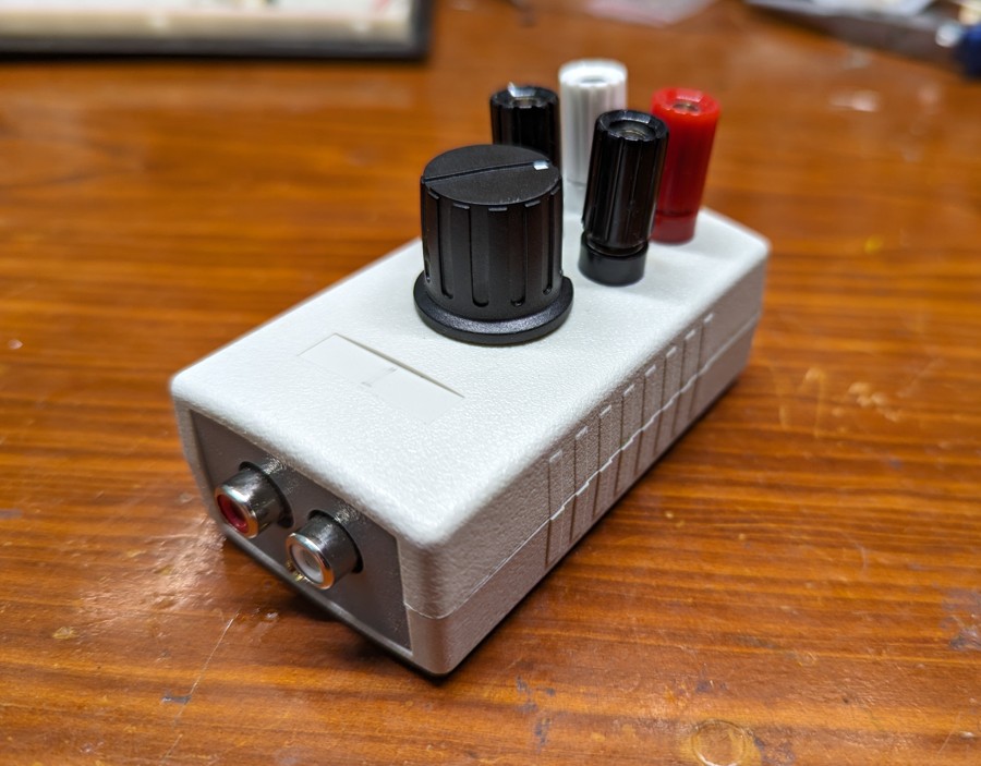 Photograph of the breakout box